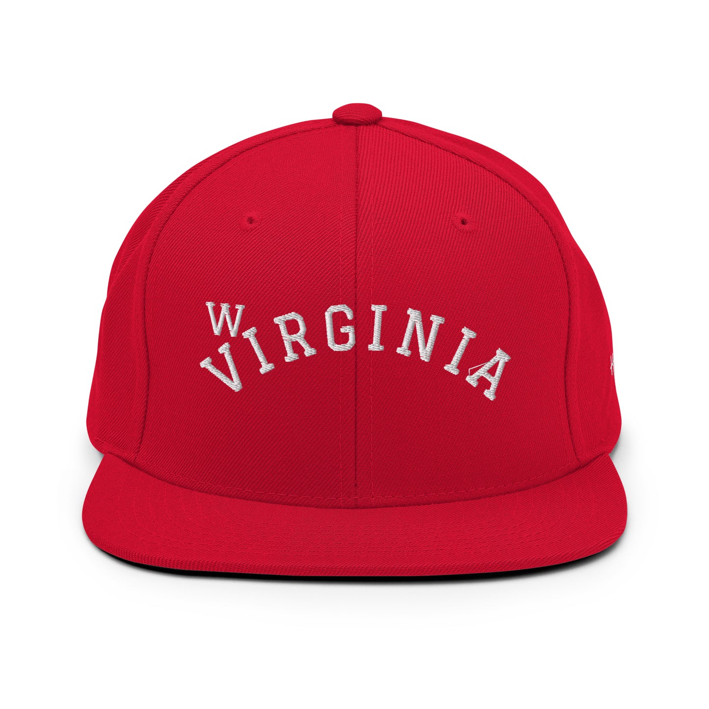 West Virginia Arch 6 Panel Snapback Hat