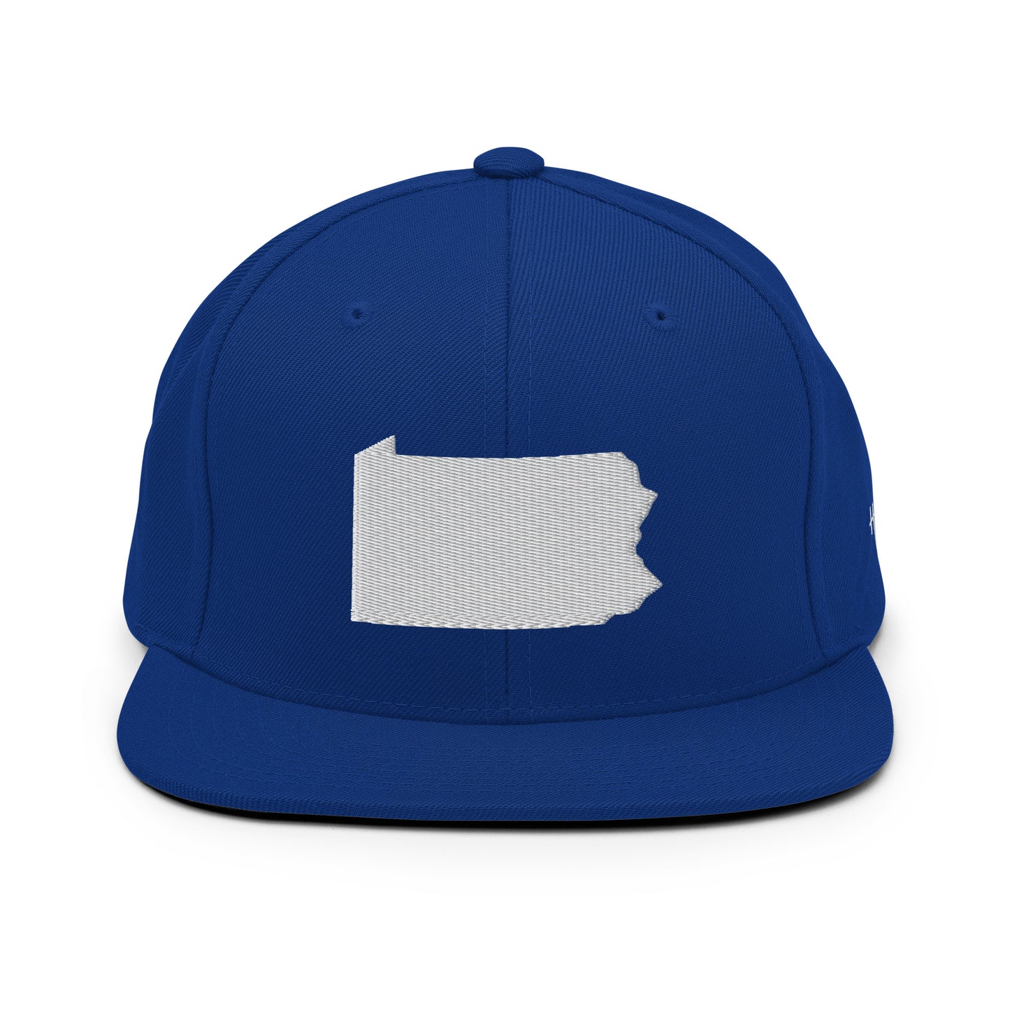 Pennsylvania State Silhouette 6 Panel Snapback Hat