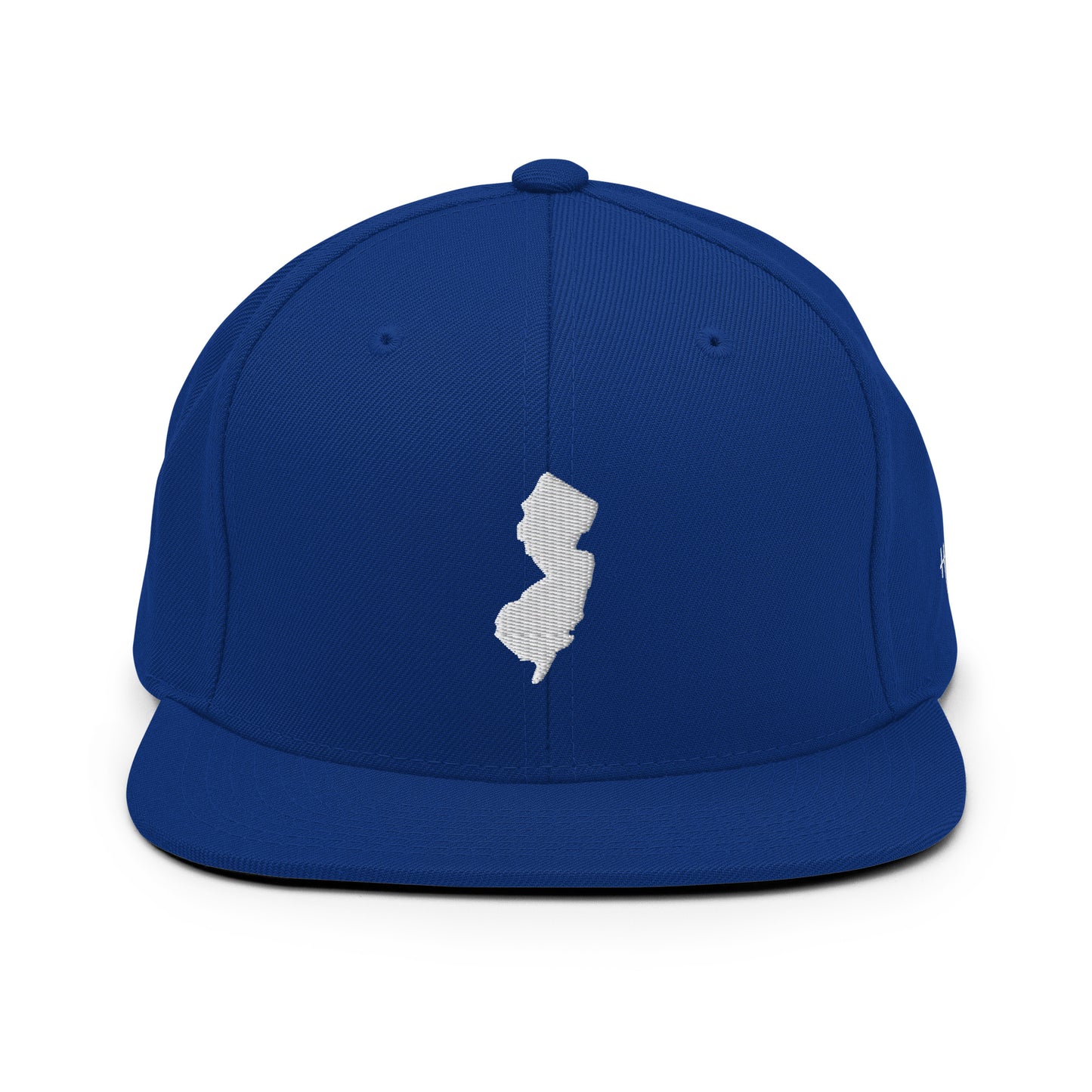 New Jersey State Silhouette 6 Panel Snapback Hat