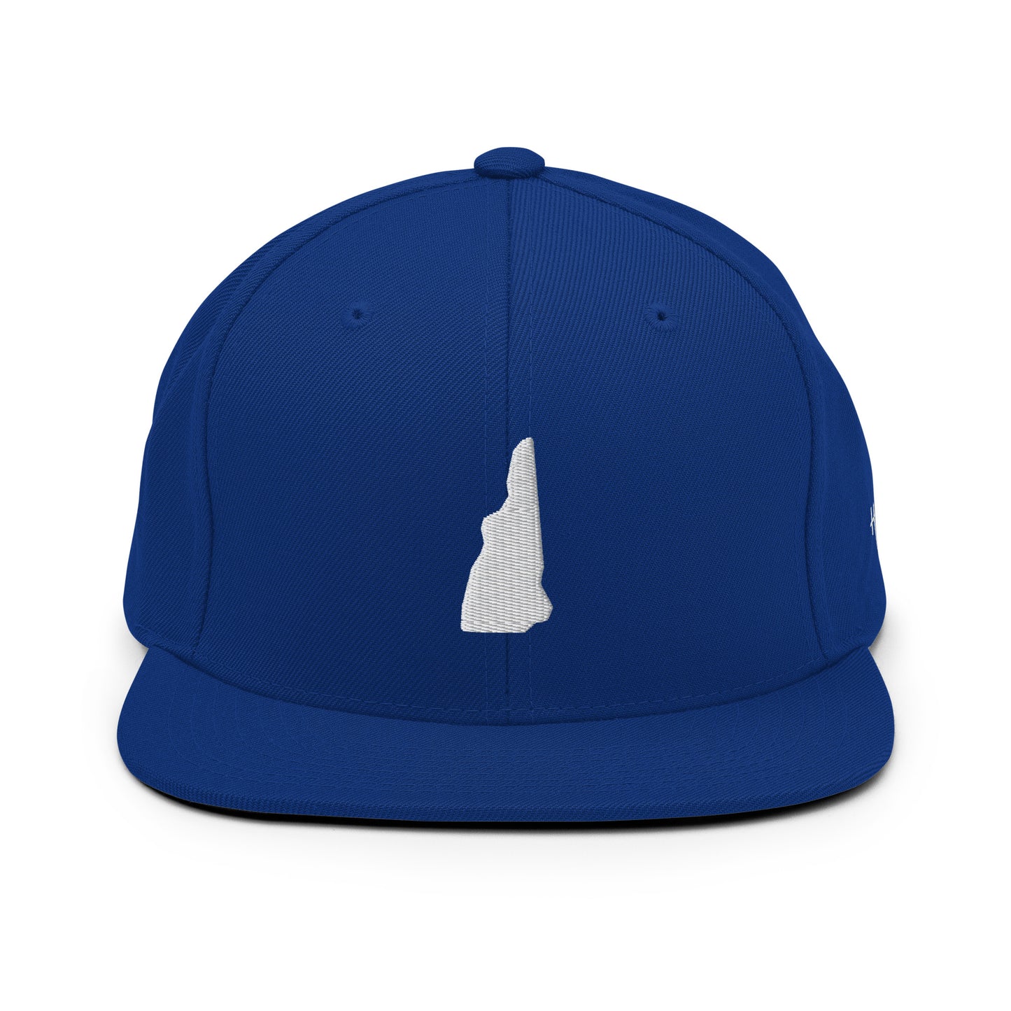 New Hampshire State Silhouette 6 Panel Snapback Hat