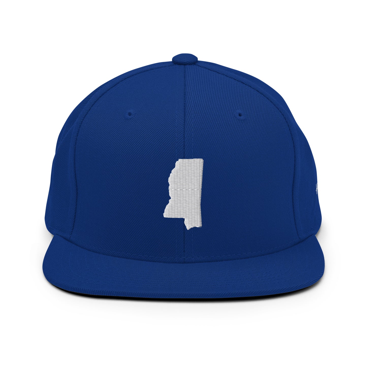 Mississippi State Silhouette 6 Panel Snapback Hat