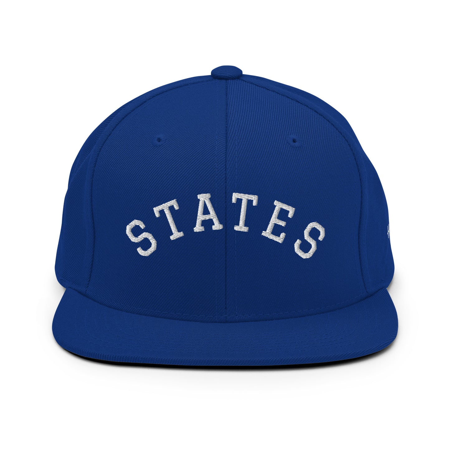 United States USA "States" Arch 6 Panel Snapback Hat