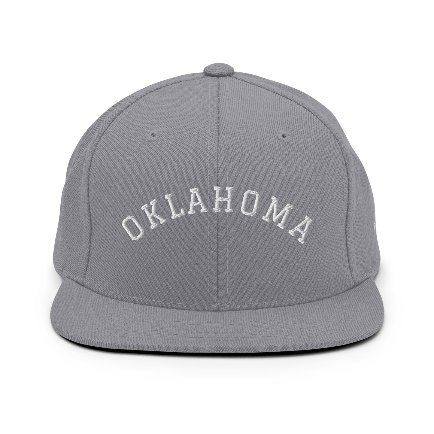 Oklahoma Arch 6 Panel Snapback Hat