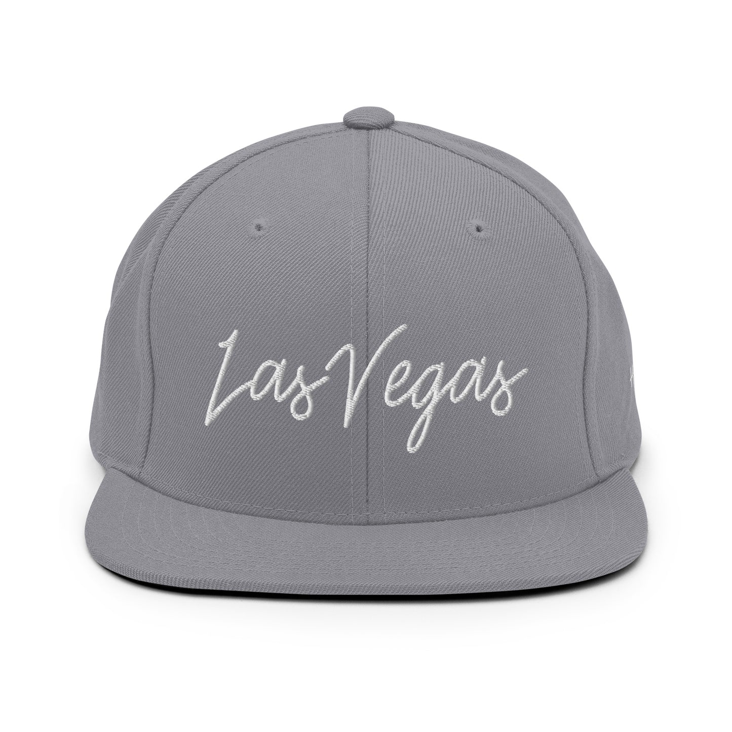 Las Vegas Retro Script 6 Panel Snapback Hat