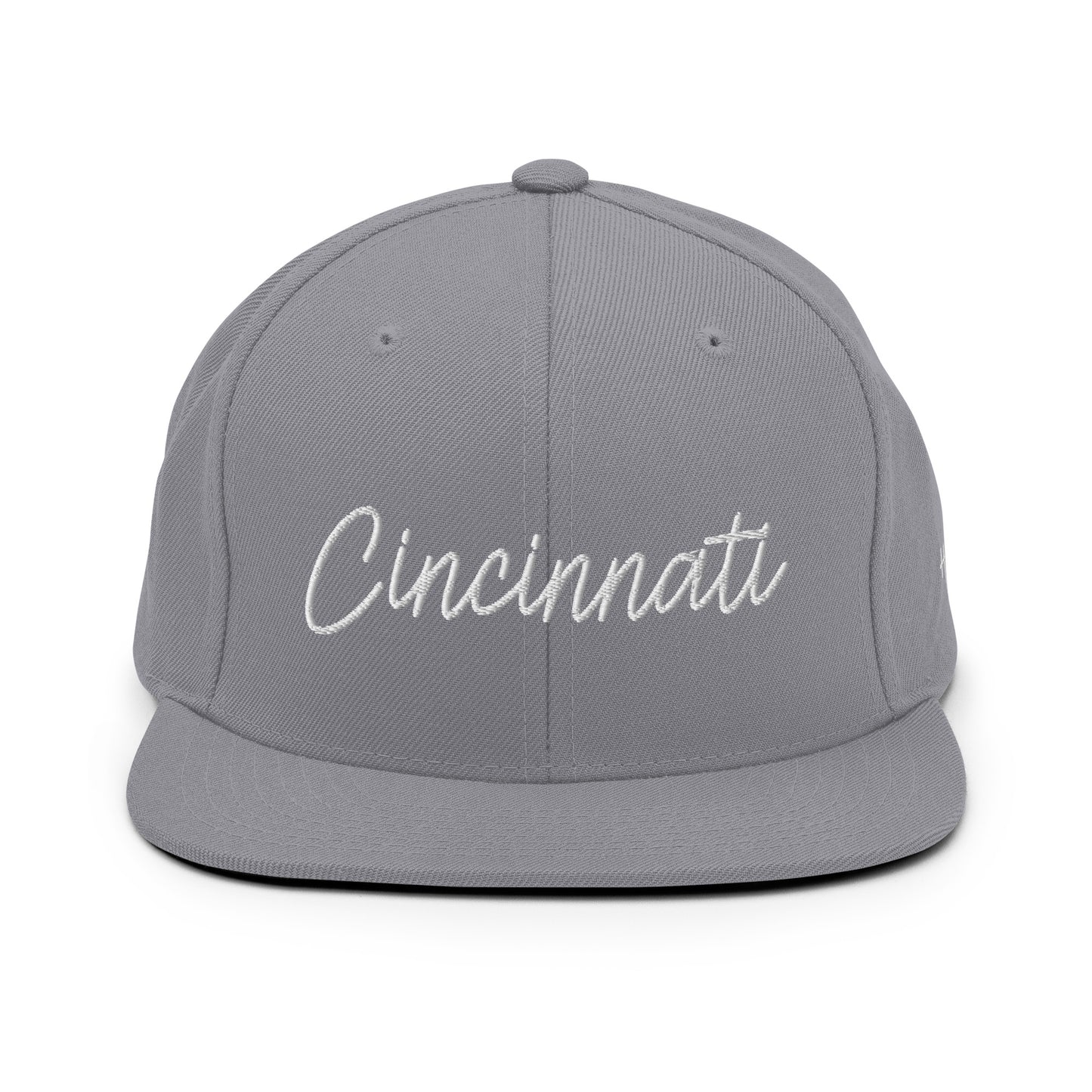 Cincinnati Retro Script 6 Panel Snapback Hat