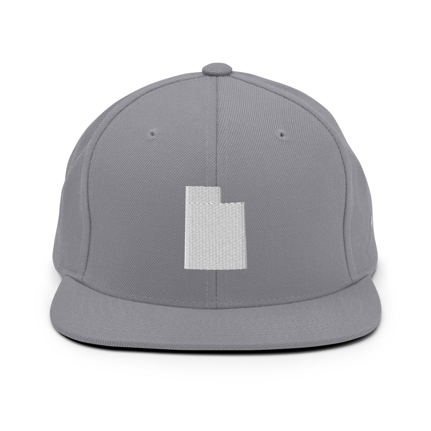 Utah State Silhouette 6 Panel Snapback Hat