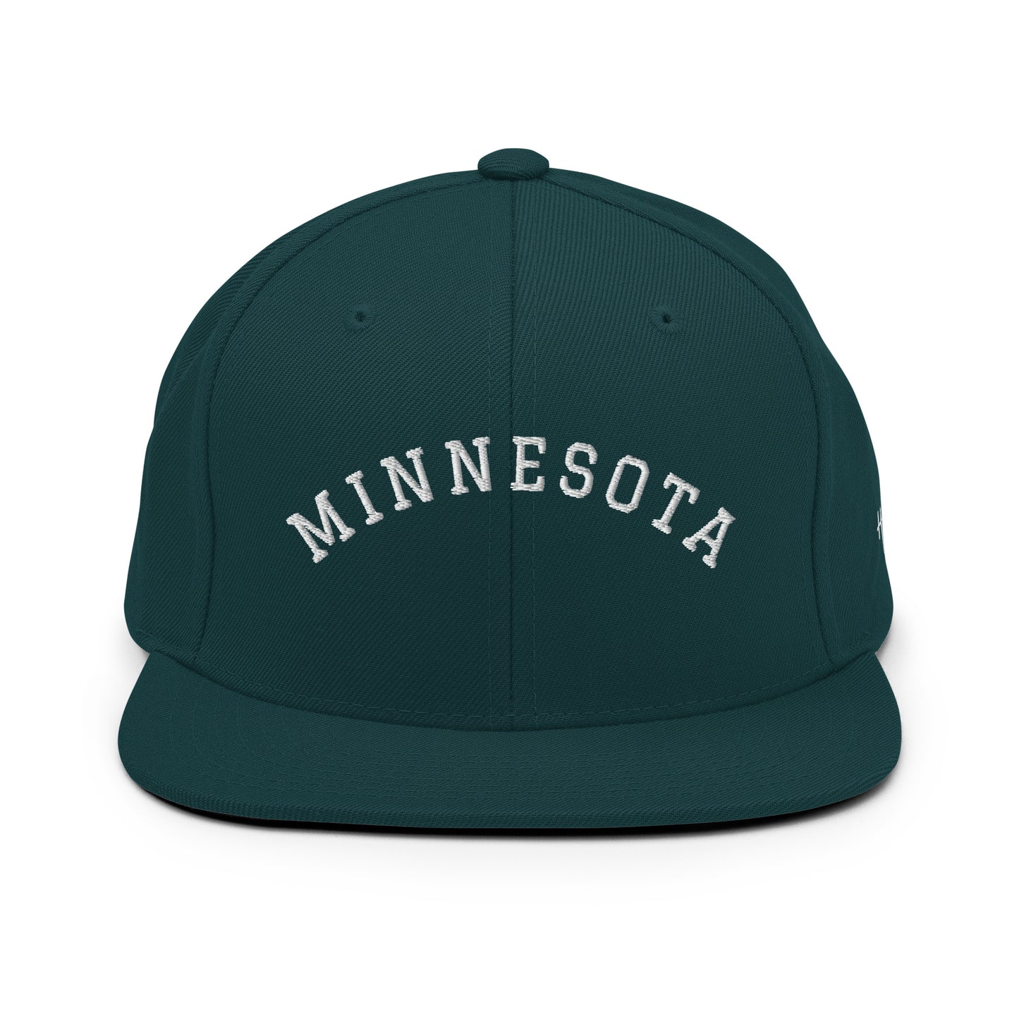 Minnesota Arch 6 Panel Snapback Hat
