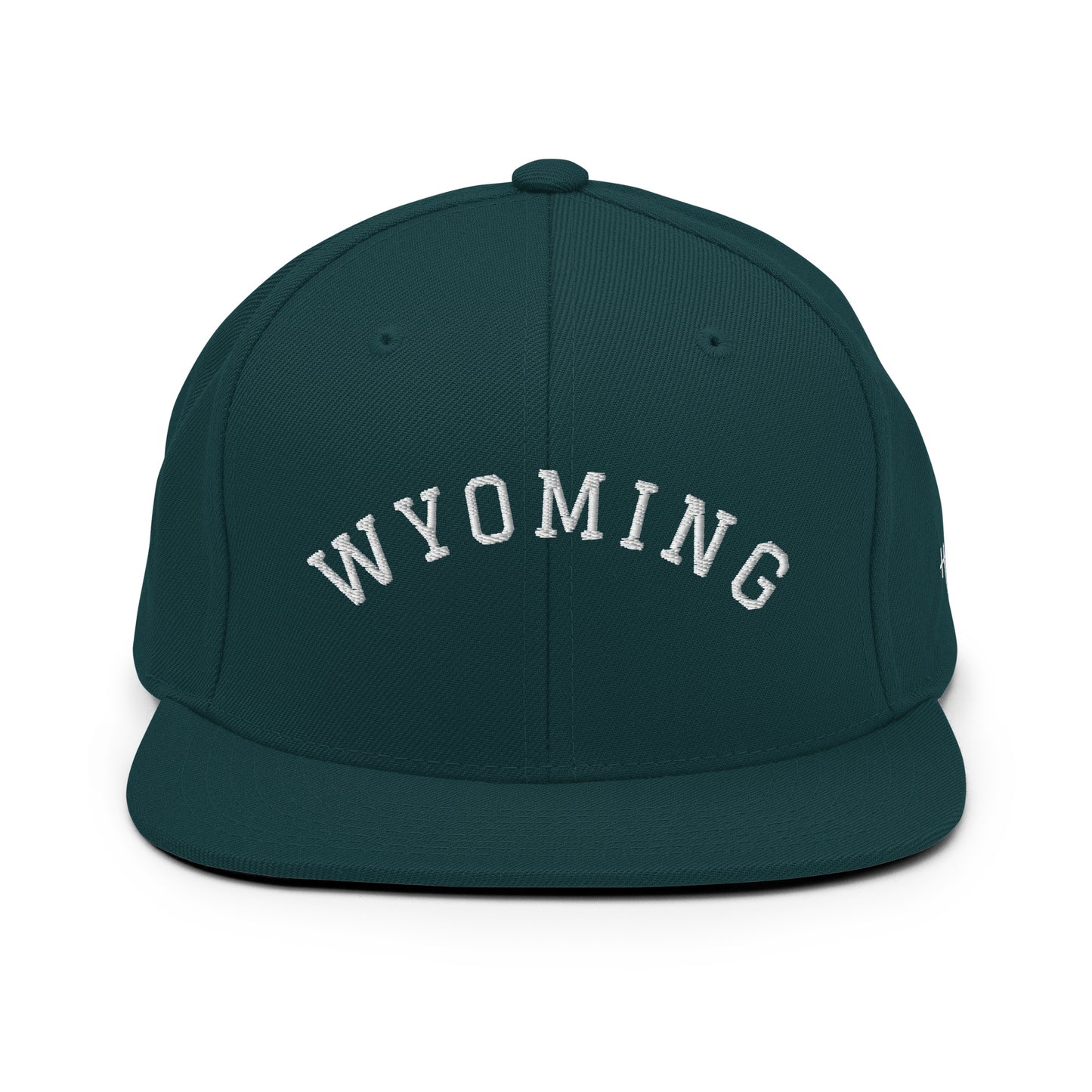 Wyoming Arch 6 Panel Snapback Hat