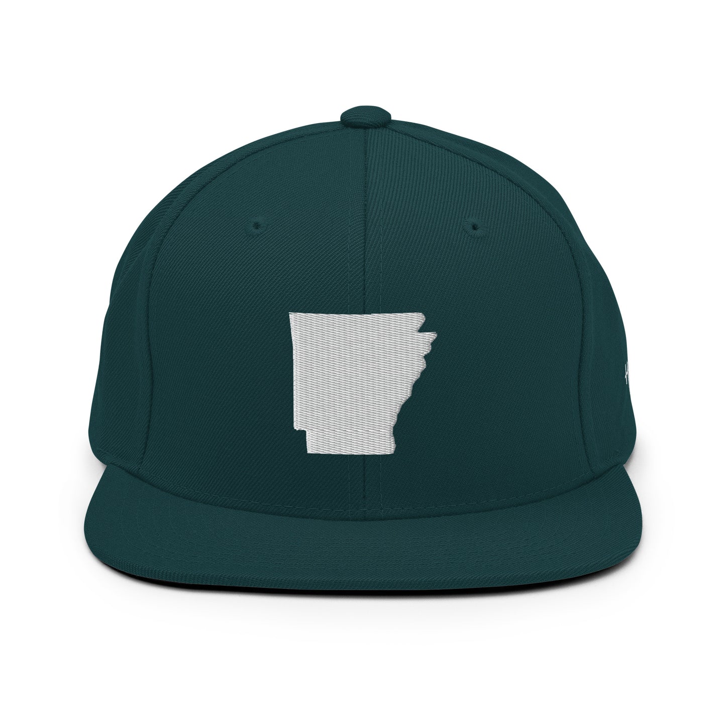 Arkansas State Silhouette 6 Panel Snapback Hat