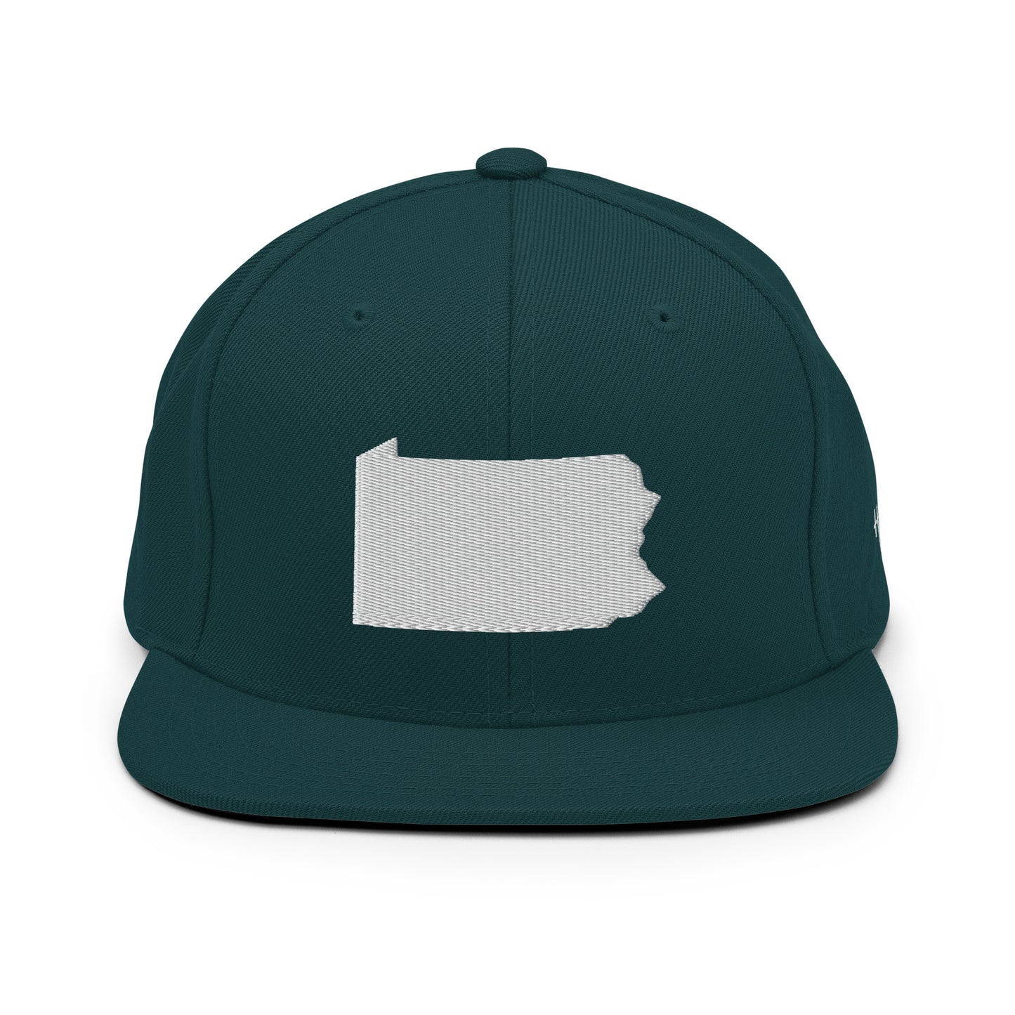 Pennsylvania State Silhouette 6 Panel Snapback Hat