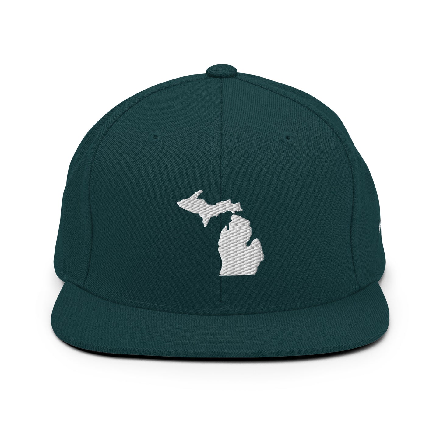 Michigan State Silhouette 6 Panel Snapback Hat