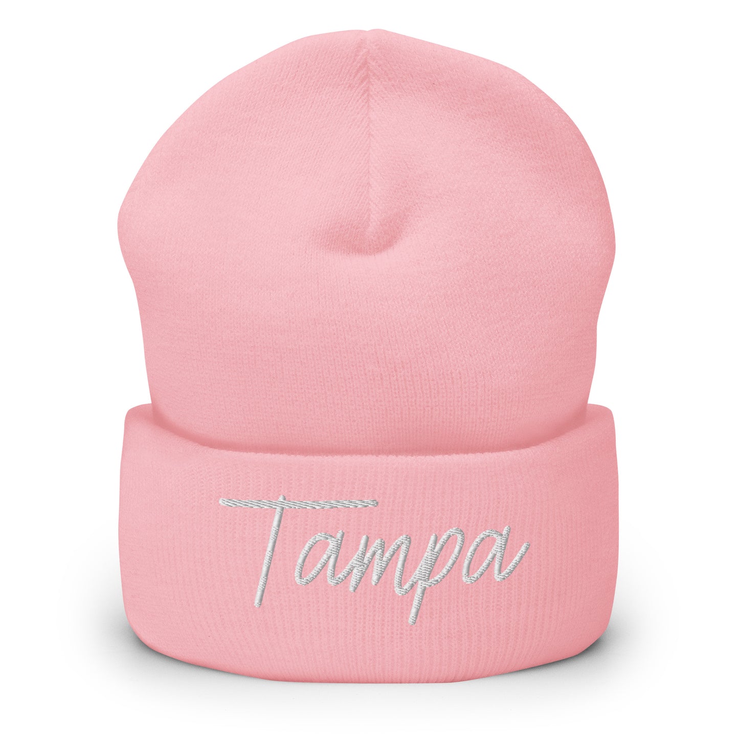 Tampa Retro Script Cuffed Beanie Hat