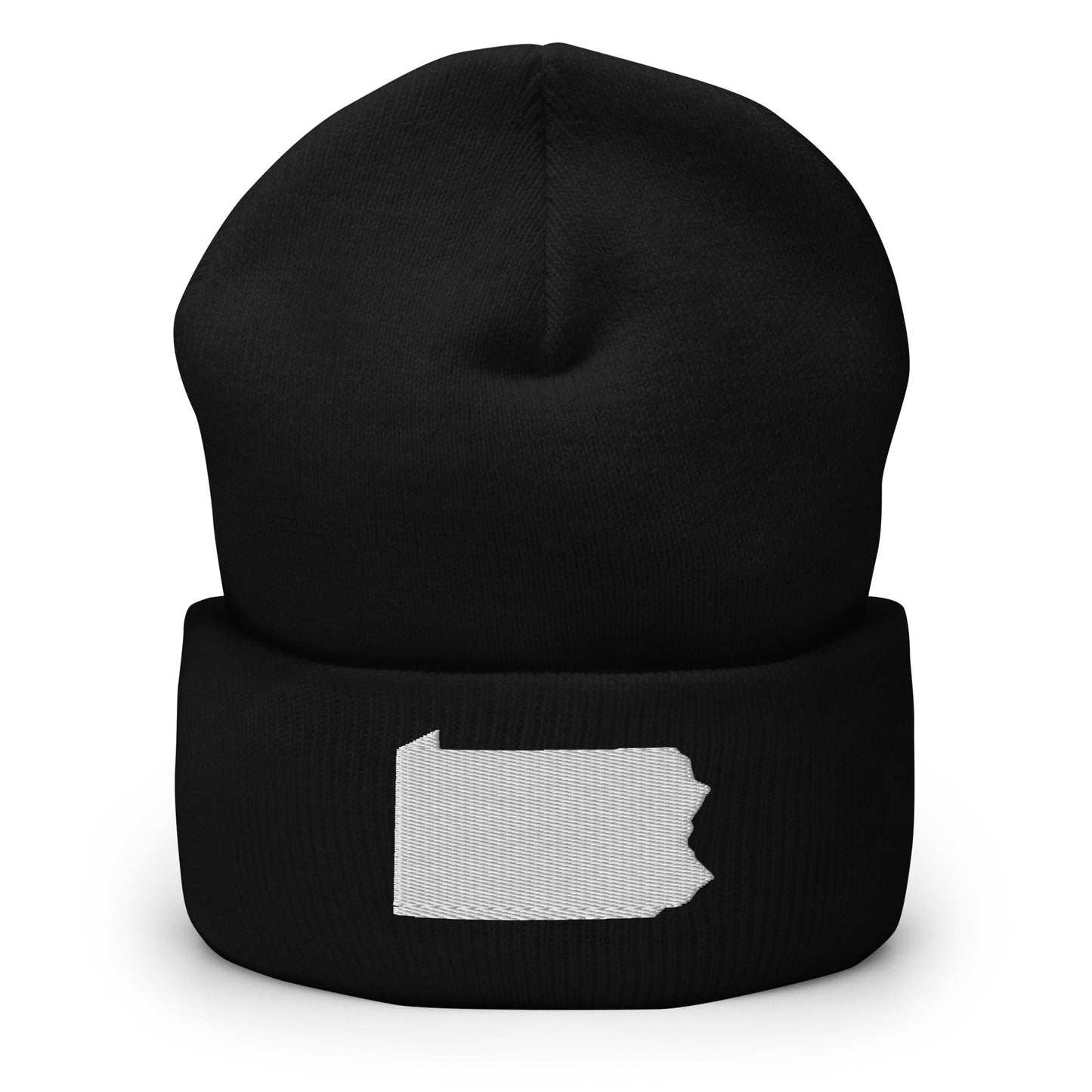 Pennsylvania State Silhouette Cuffed Beanie Hat