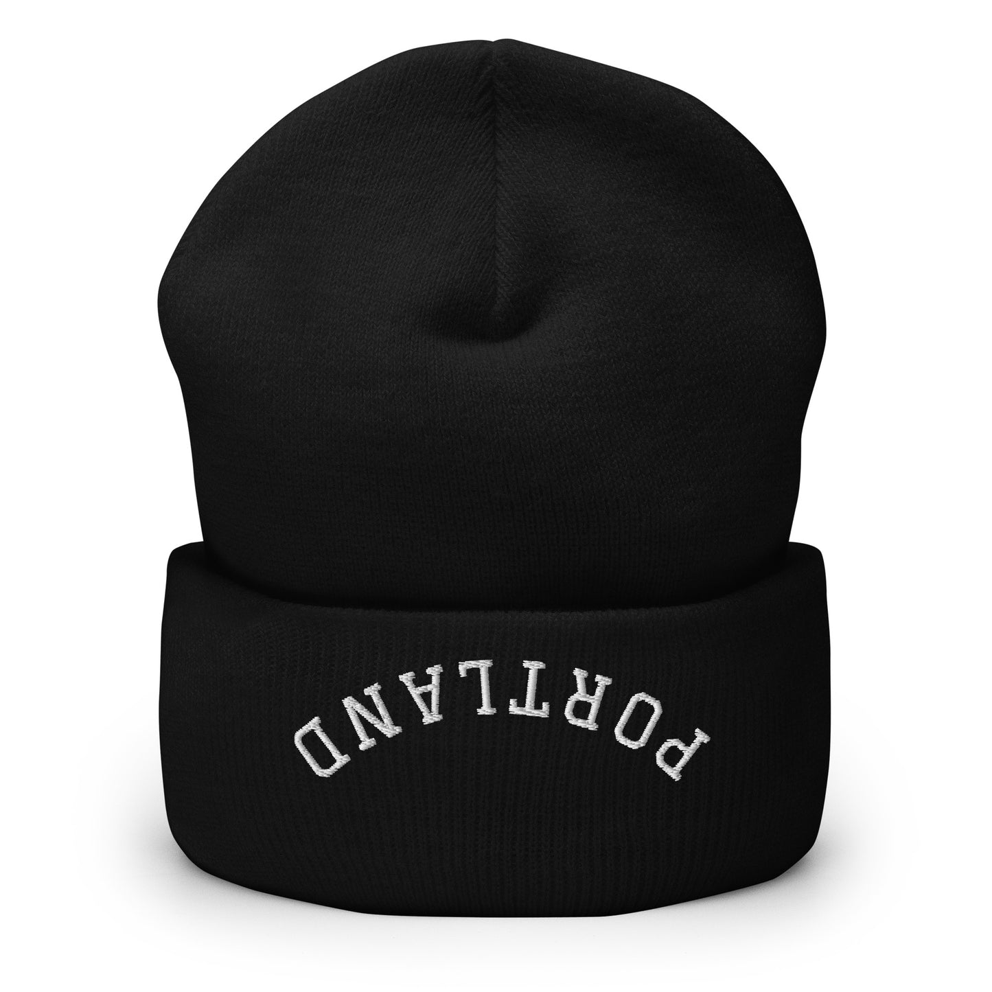 Portland Upside Down Arch Cuffed Beanie Hat