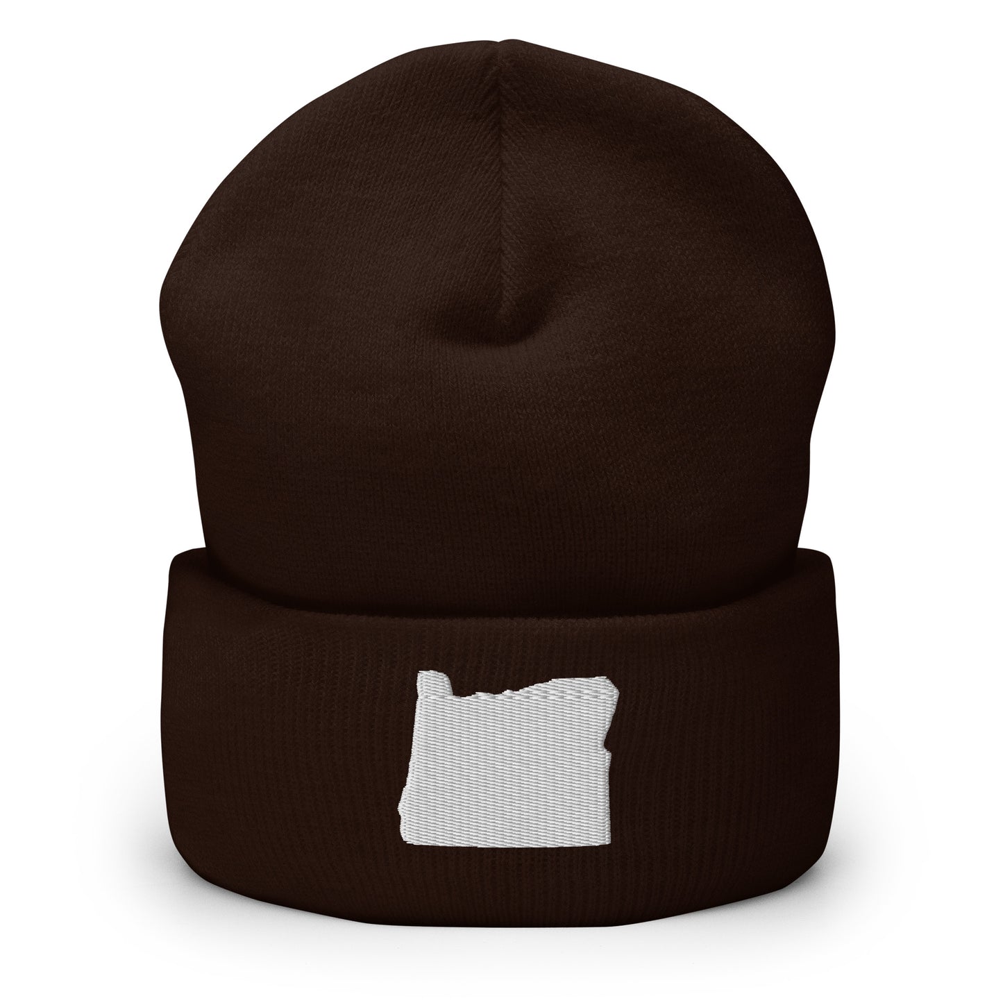 Oregon State Silhouette Cuffed Beanie Hat