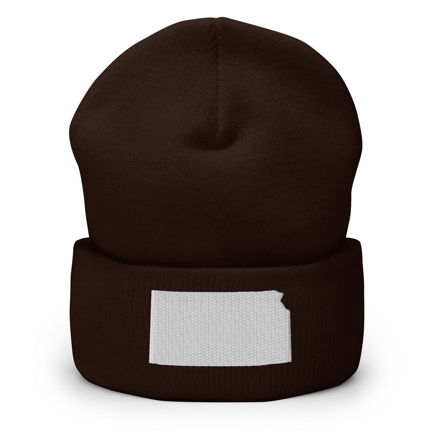 Kansas State Silhouette Cuffed Beanie Hat