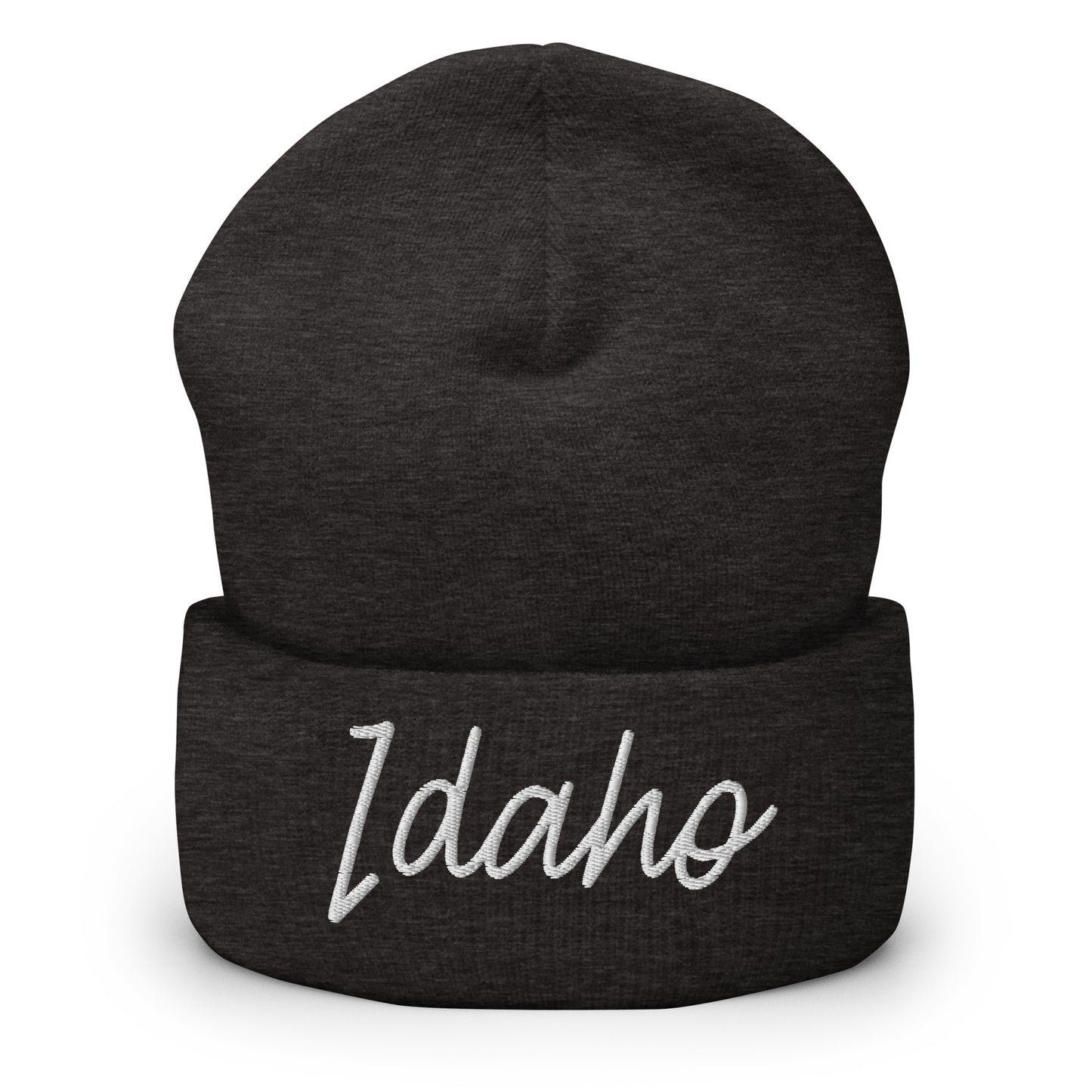 Idaho Retro Script Cuffed Beanie Hat