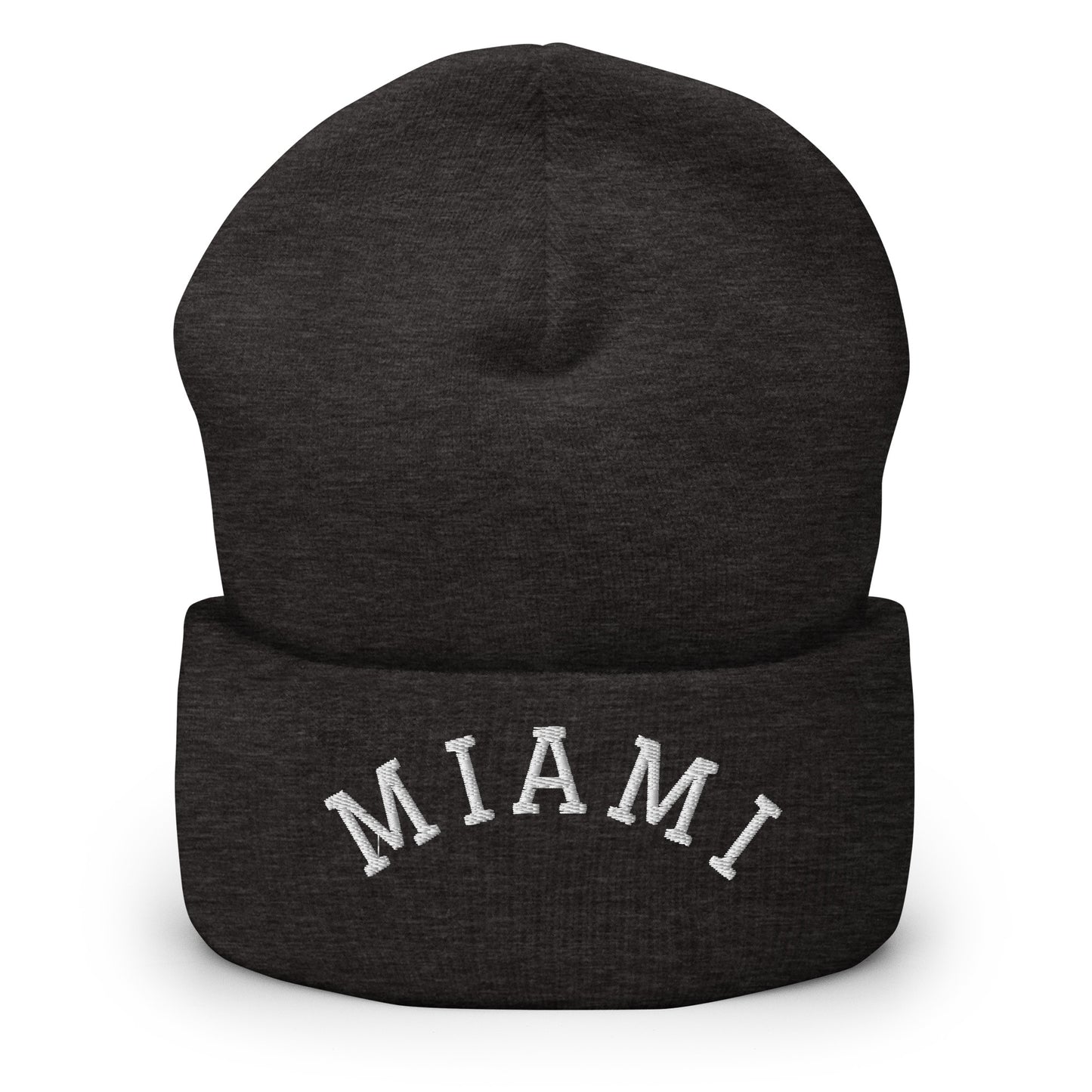 Miami Arch Cuffed Beanie Hat