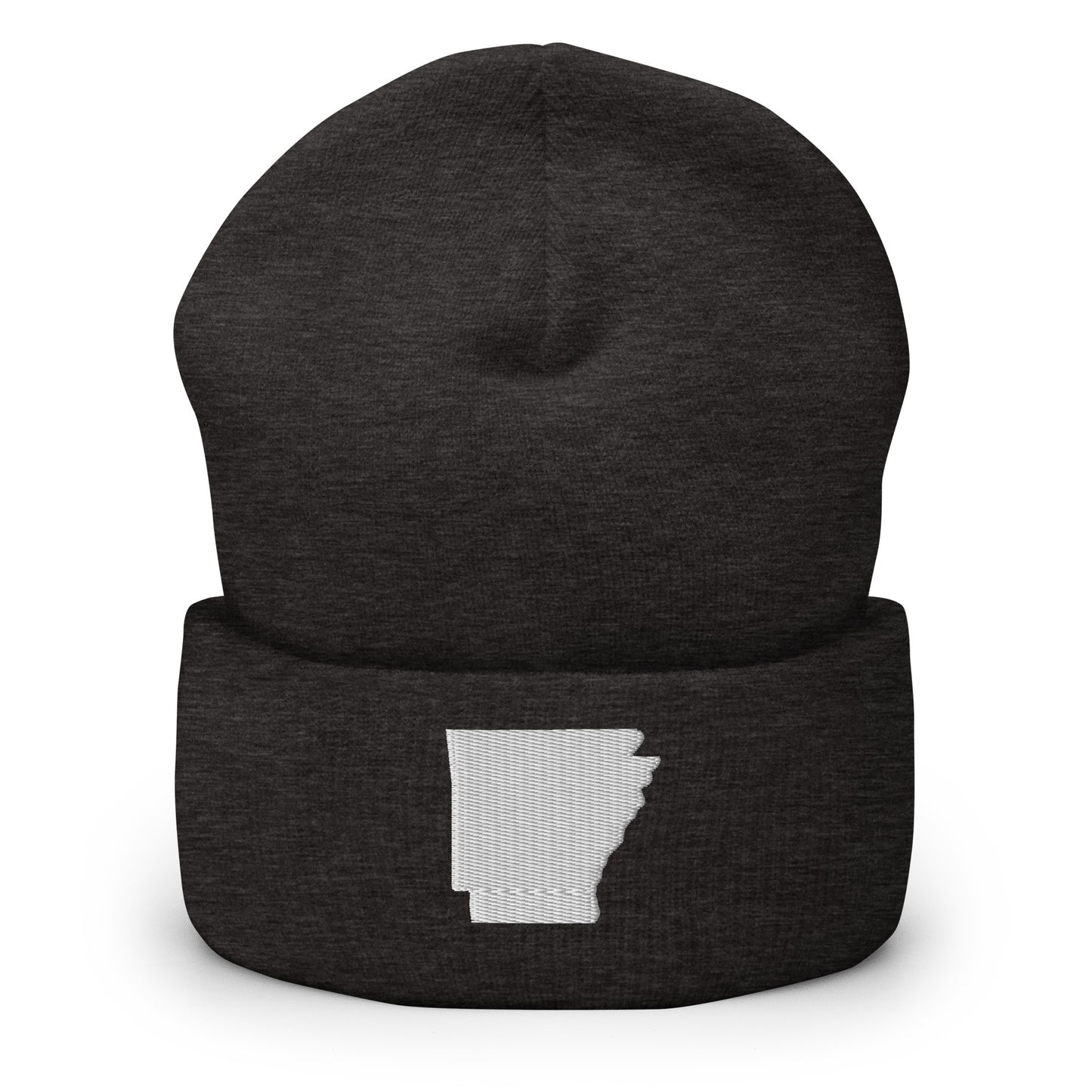 Arkansas State Silhouette Cuffed Beanie Hat