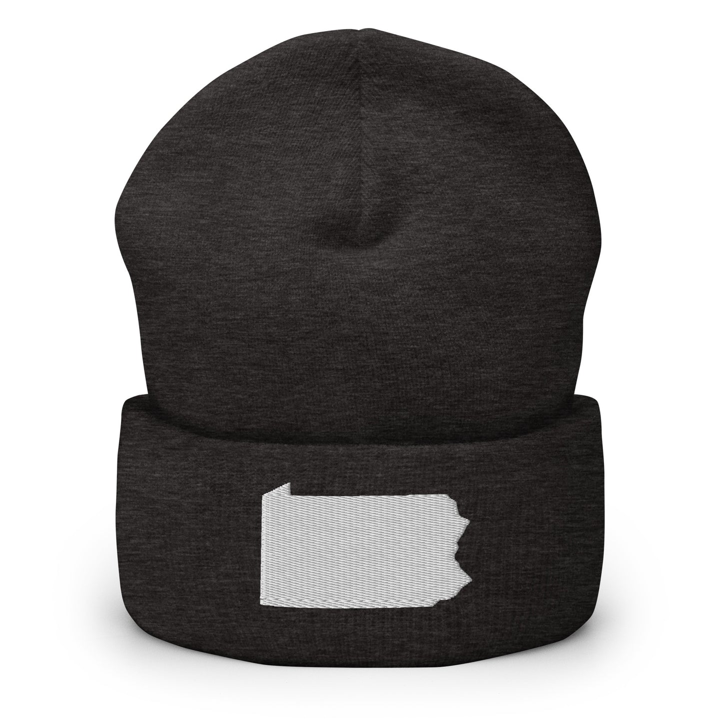 Pennsylvania State Silhouette Cuffed Beanie Hat