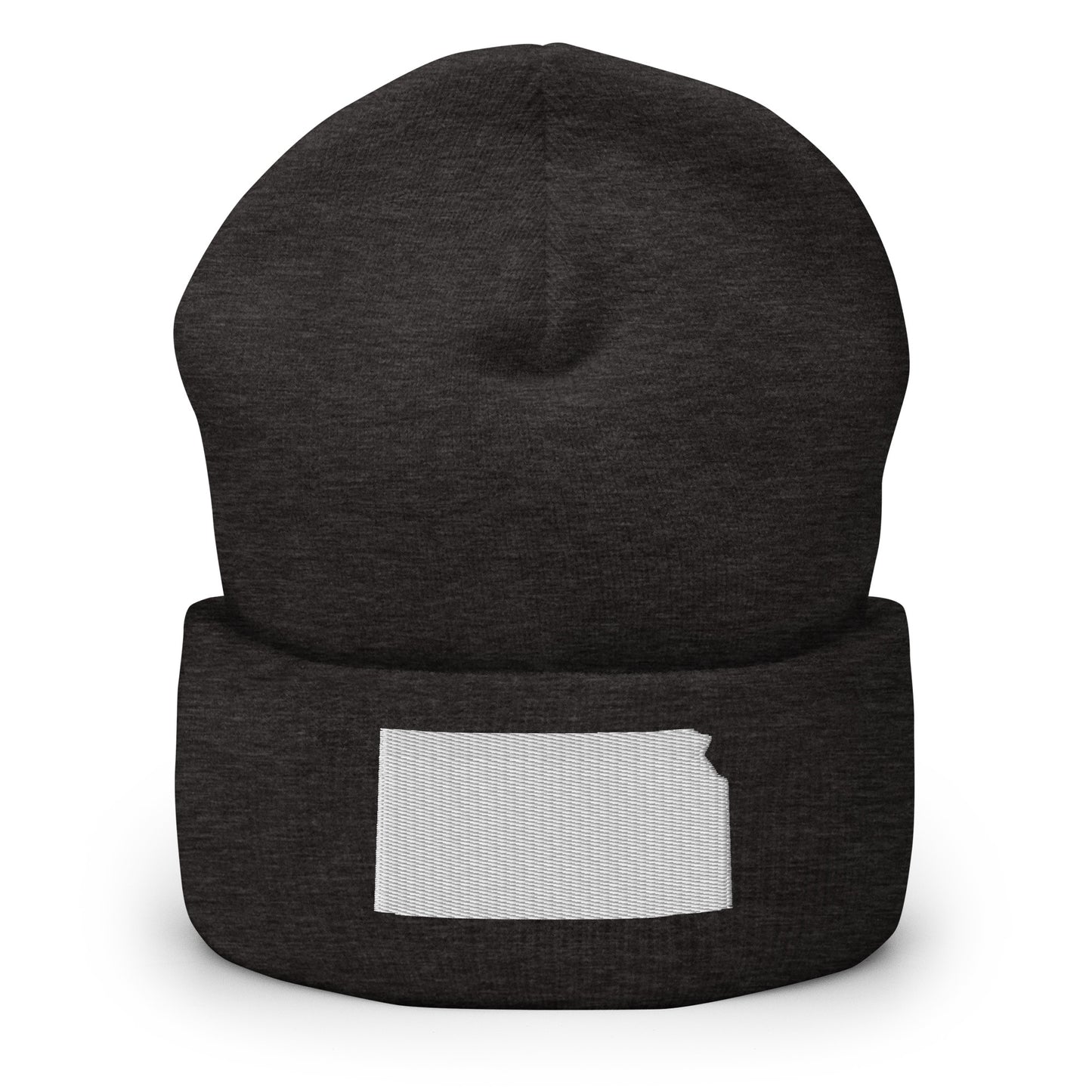 Kansas State Silhouette Cuffed Beanie Hat