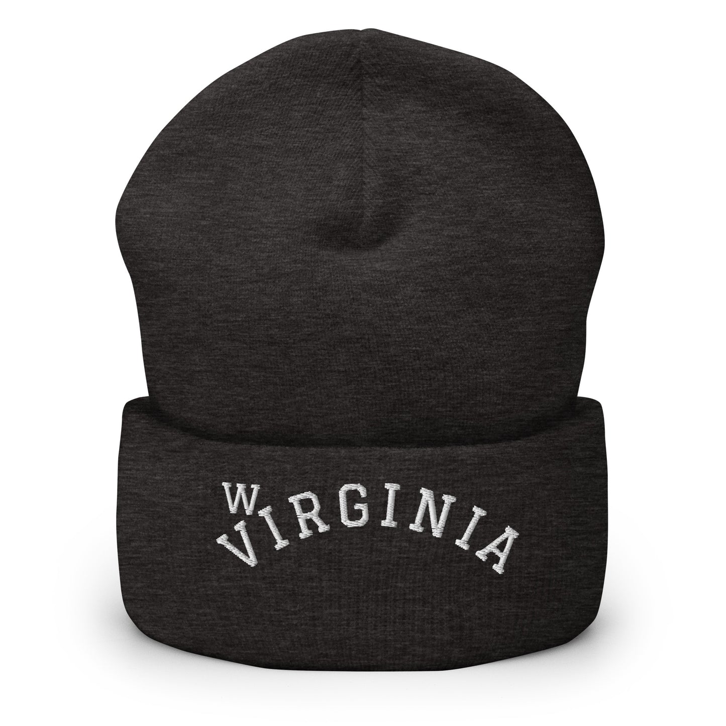 West Virginia Arch Cuffed Beanie Hat