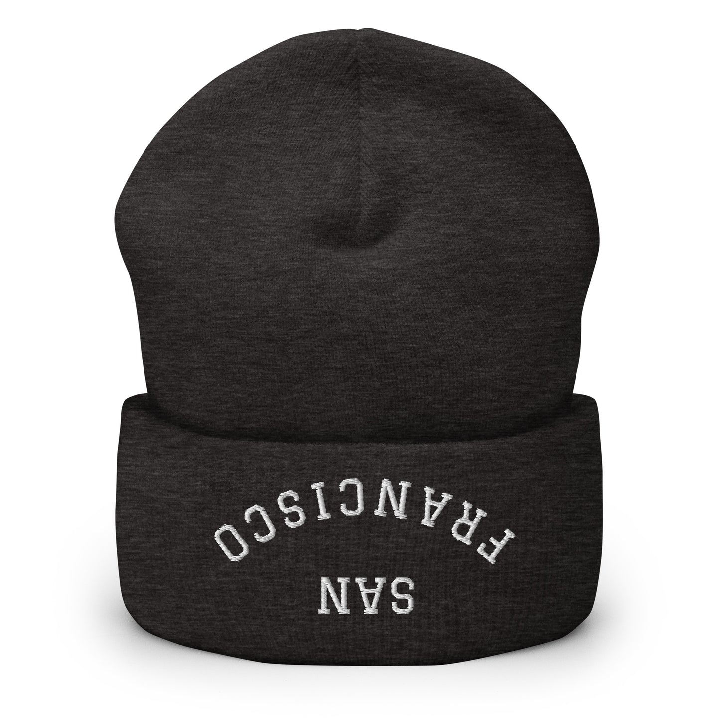 San Francisco Upside Down Arch Cuffed Beanie Hat