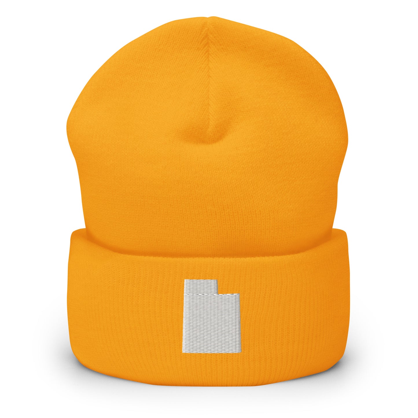 Utah State Silhouette Cuffed Beanie Hat