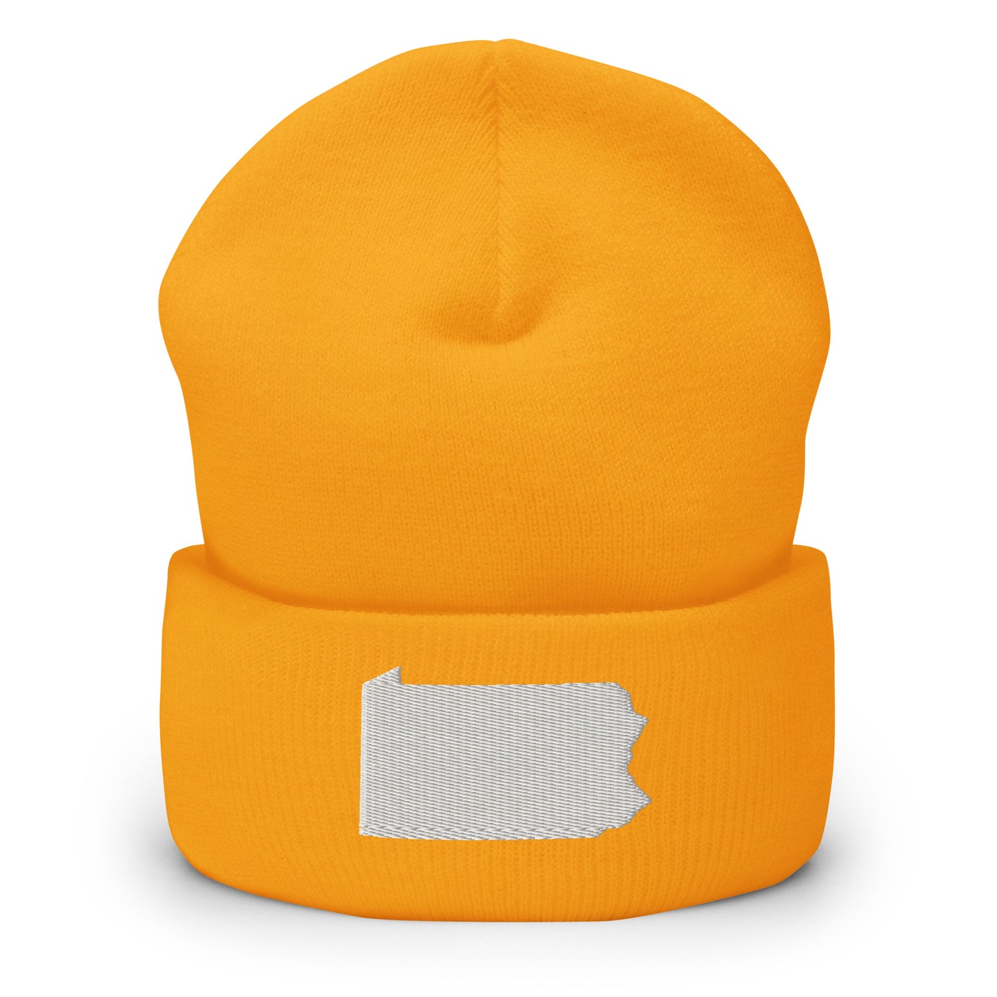 Pennsylvania State Silhouette Cuffed Beanie Hat