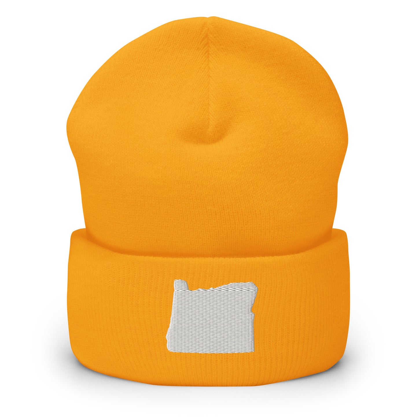 Oregon State Silhouette Cuffed Beanie Hat