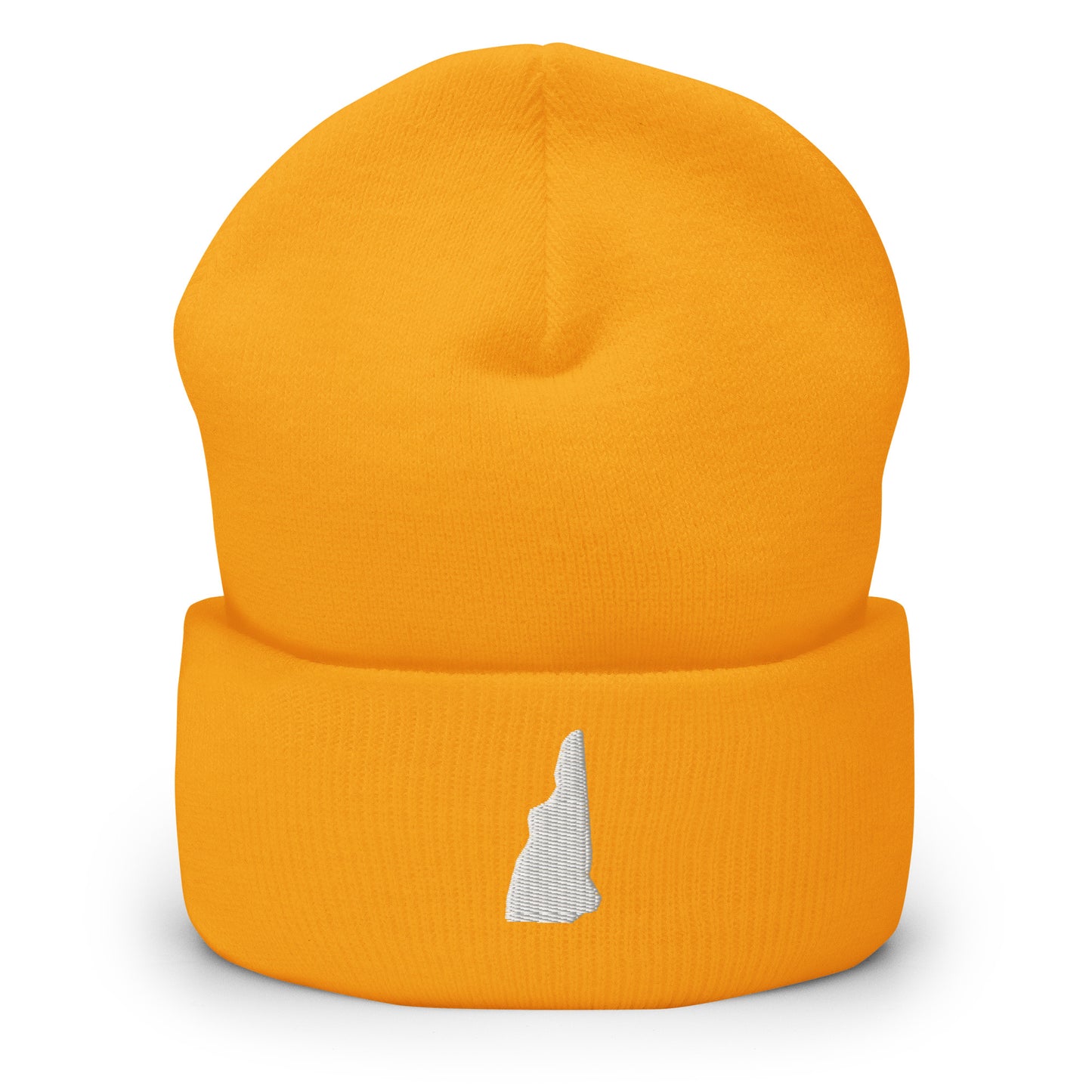 New Hampshire State Silhouette Cuffed Beanie Hat