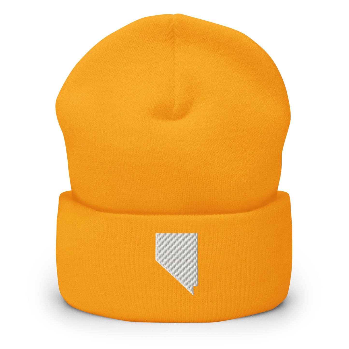 Nevada State Silhouette Cuffed Beanie Hat
