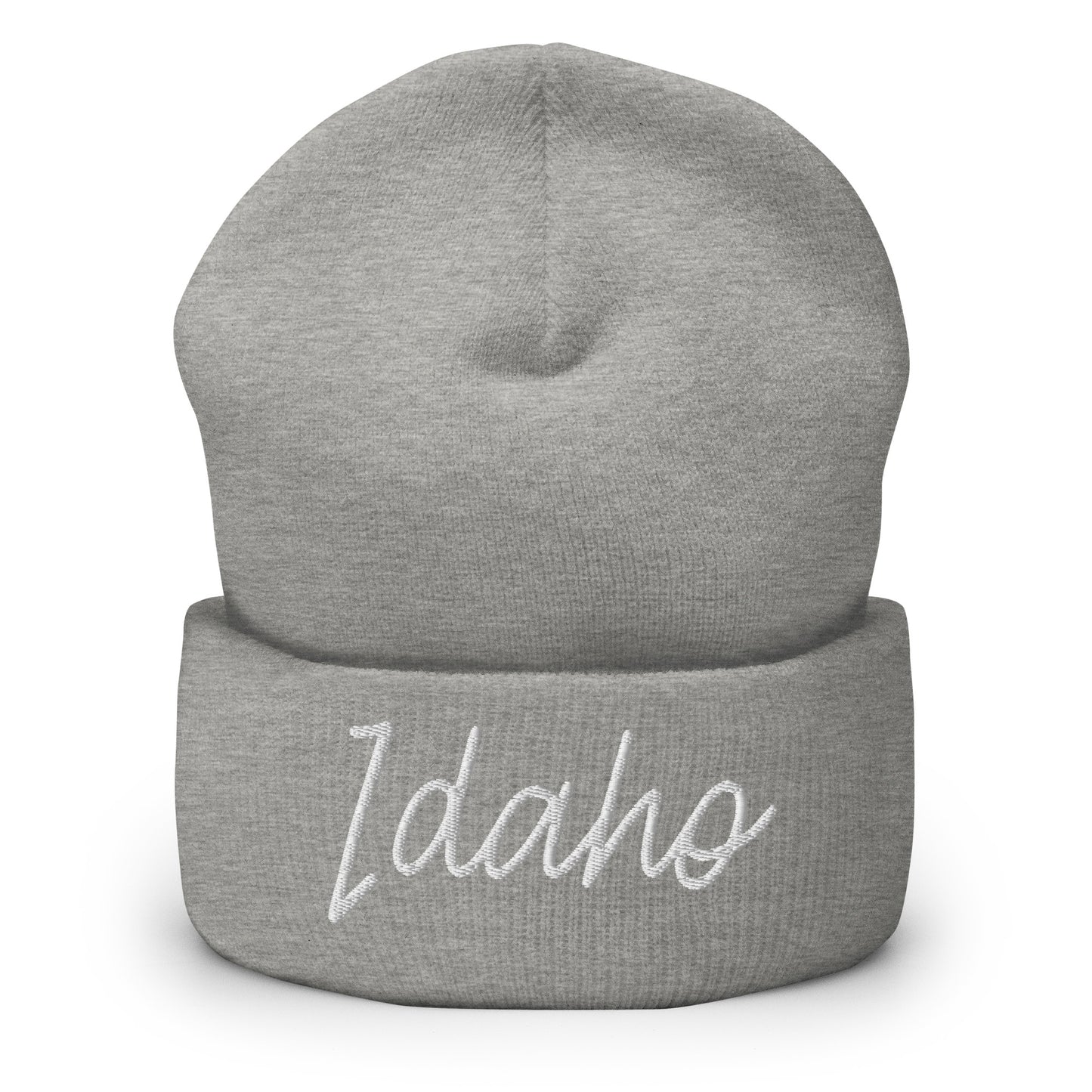 Idaho Retro Script Cuffed Beanie Hat