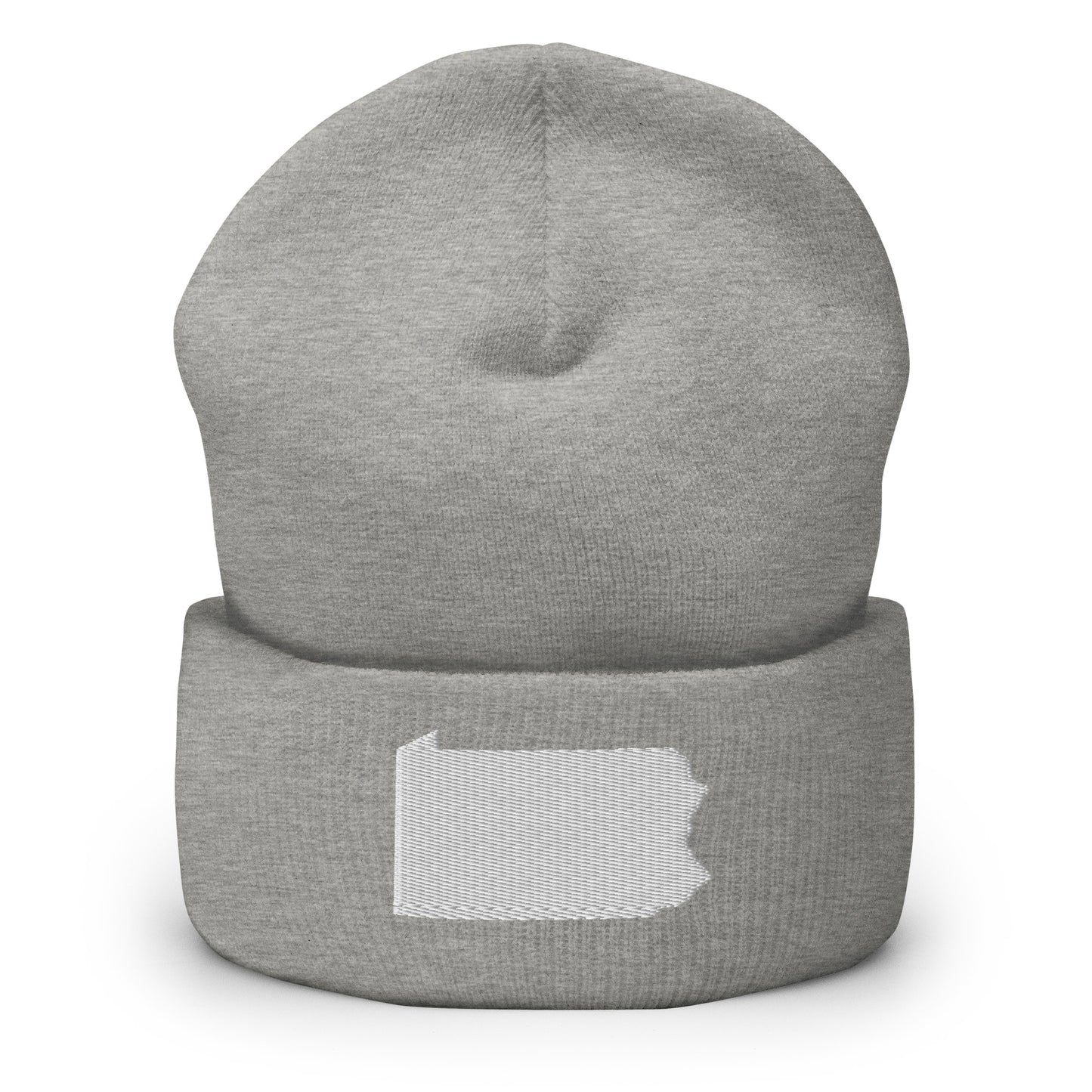 Pennsylvania State Silhouette Cuffed Beanie Hat