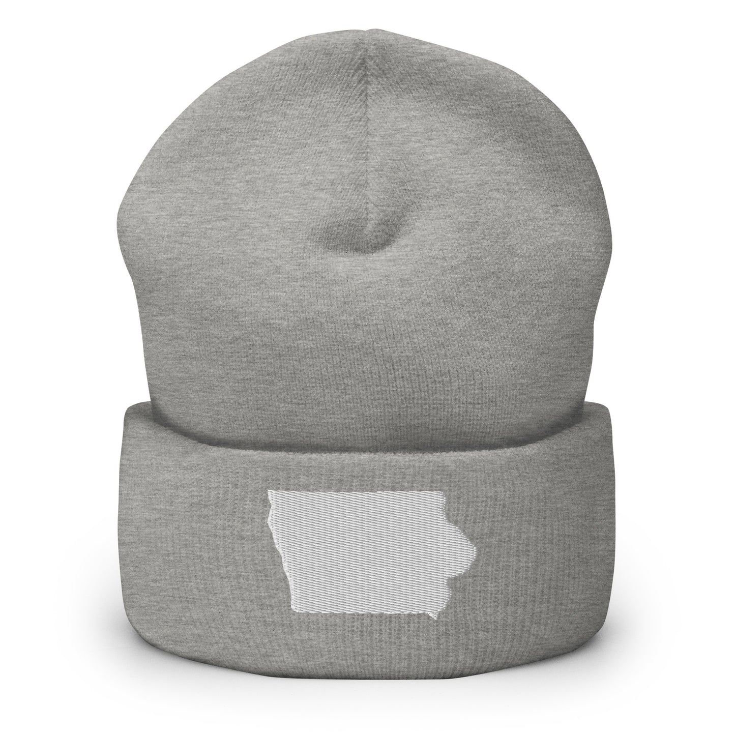Iowa State Silhouette Cuffed Beanie Hat