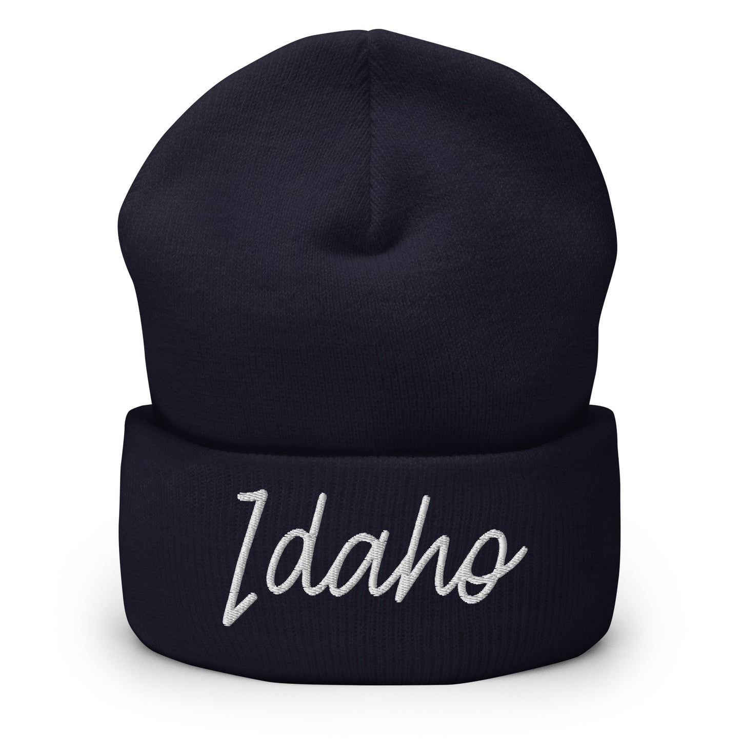 Idaho Retro Script Cuffed Beanie Hat