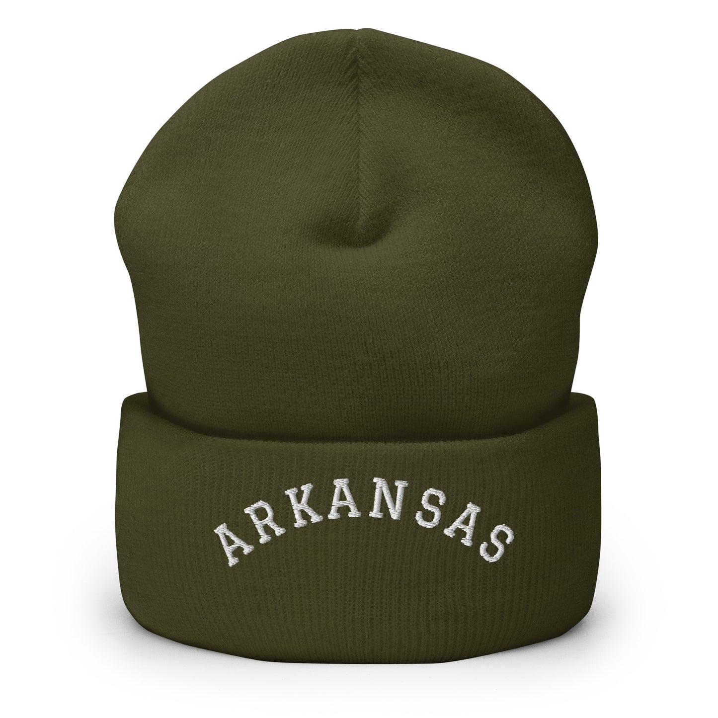Arkansas Arch Cuffed Beanie Hat