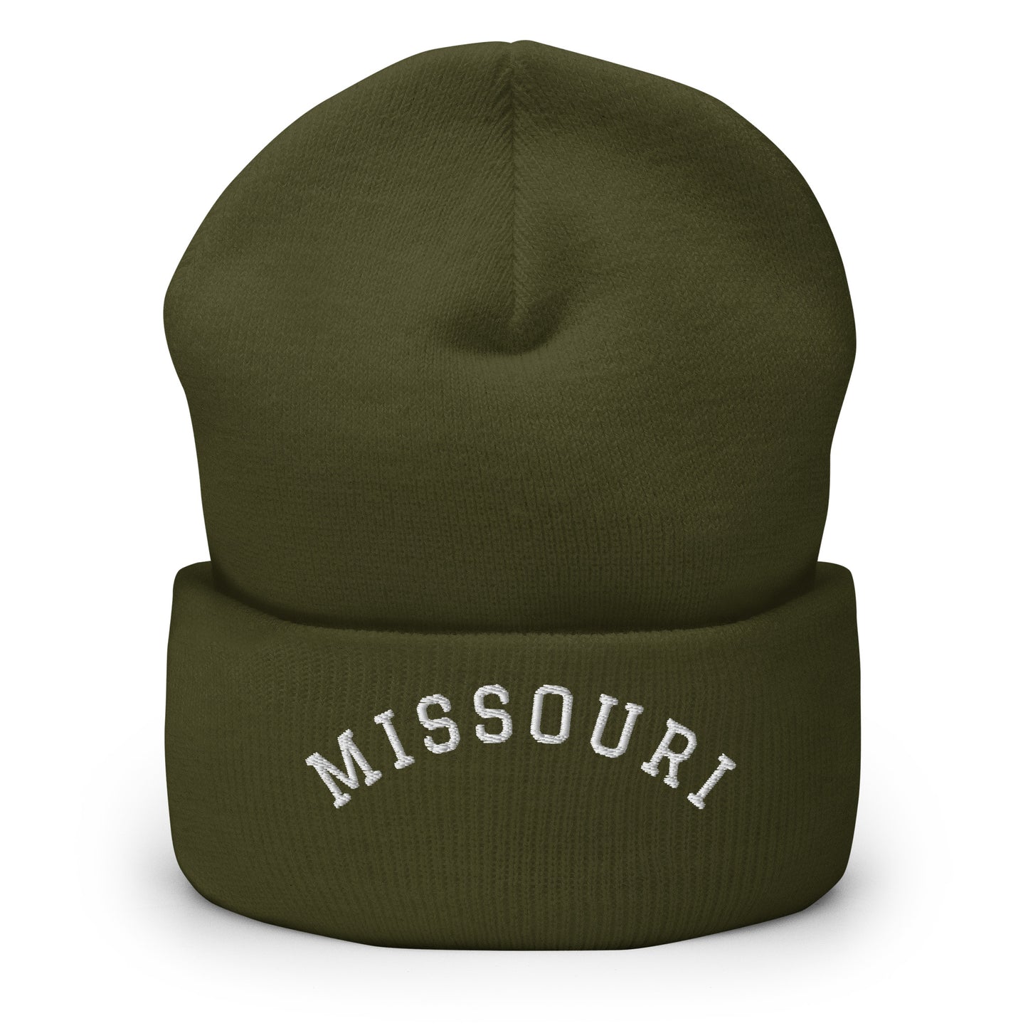 Missouri Arch Cuffed Beanie Hat