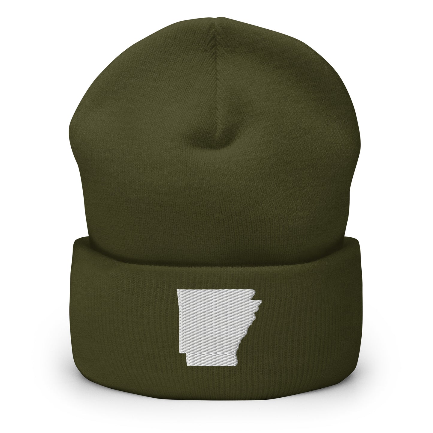 Arkansas State Silhouette Cuffed Beanie Hat
