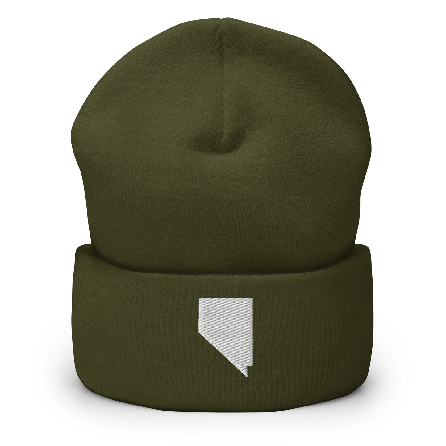Nevada State Silhouette Cuffed Beanie Hat