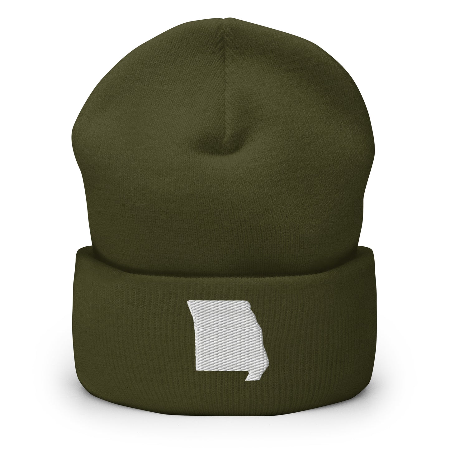 Missouri State Silhouette Cuffed Beanie Hat