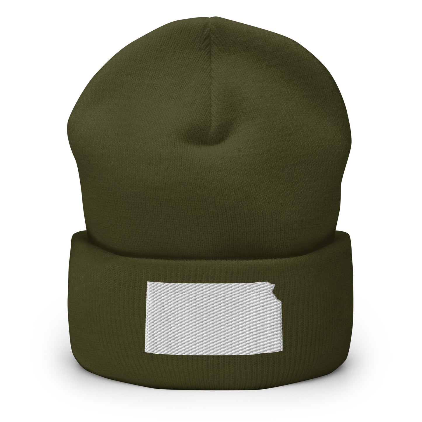 Kansas State Silhouette Cuffed Beanie Hat