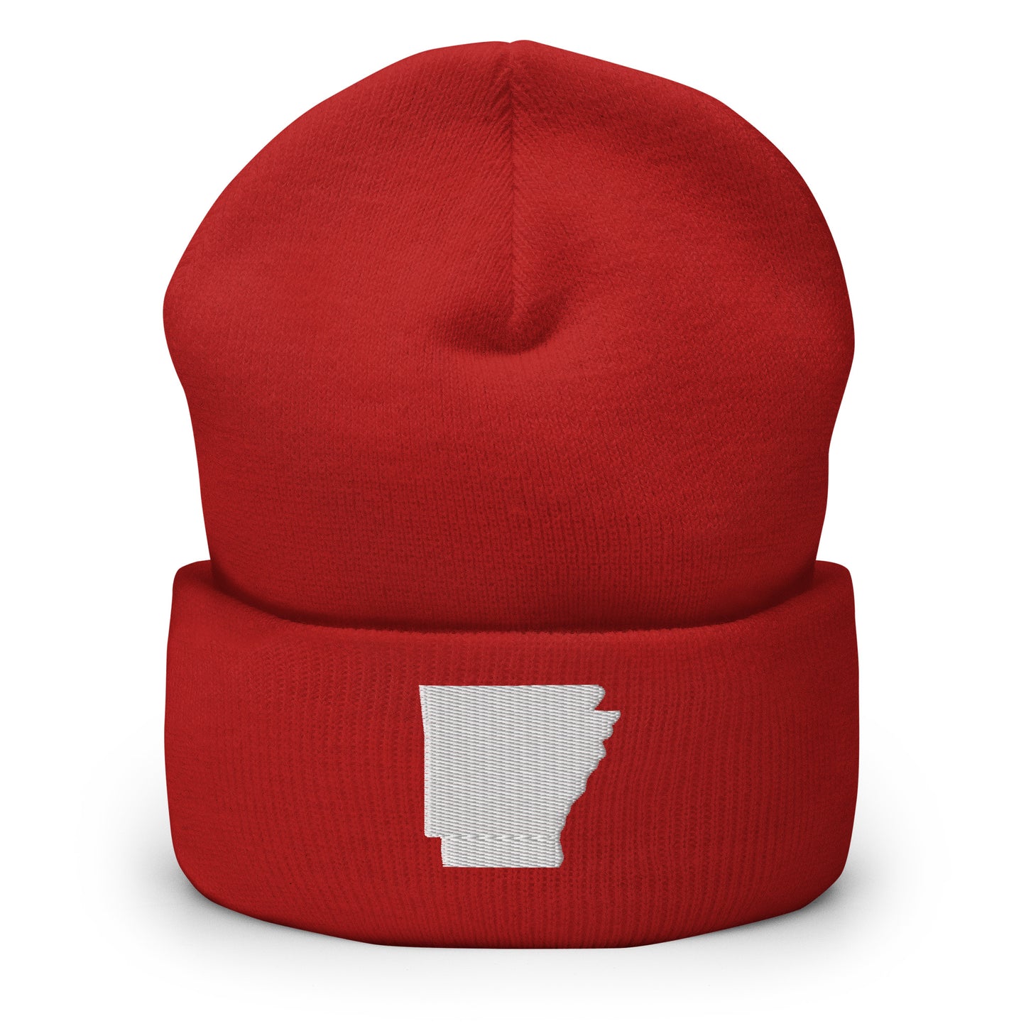 Arkansas State Silhouette Cuffed Beanie Hat