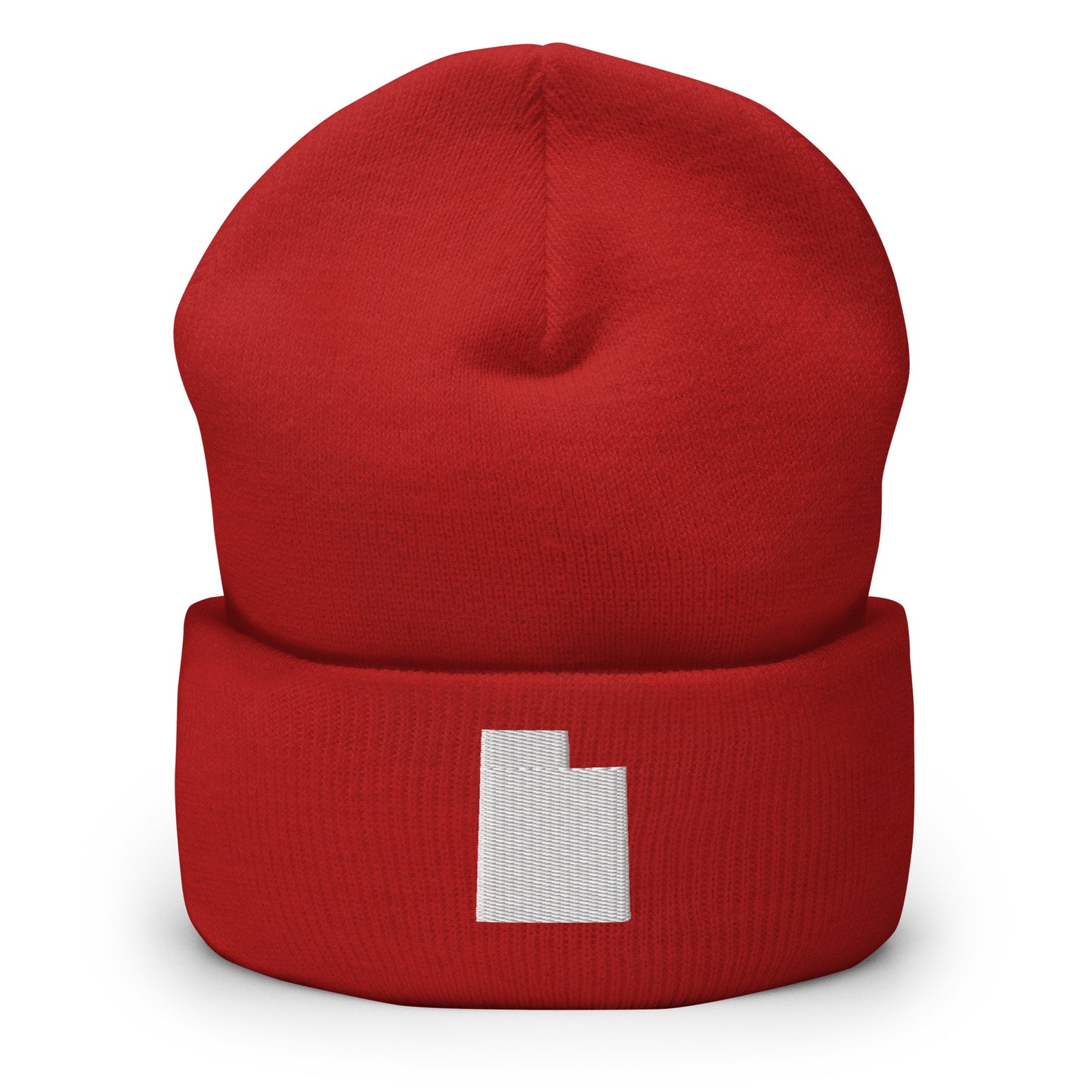 Utah State Silhouette Cuffed Beanie Hat