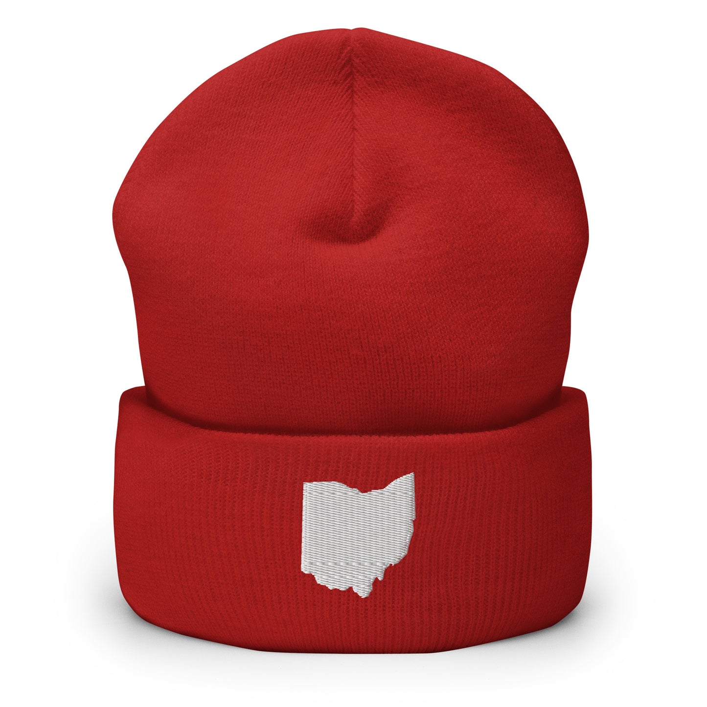 Ohio State Silhouette Cuffed Beanie Hat