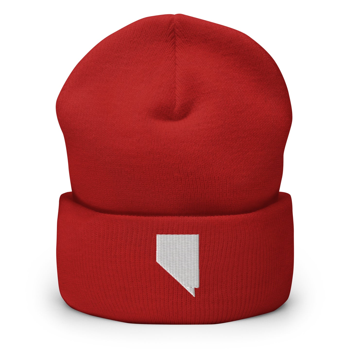 Nevada State Silhouette Cuffed Beanie Hat