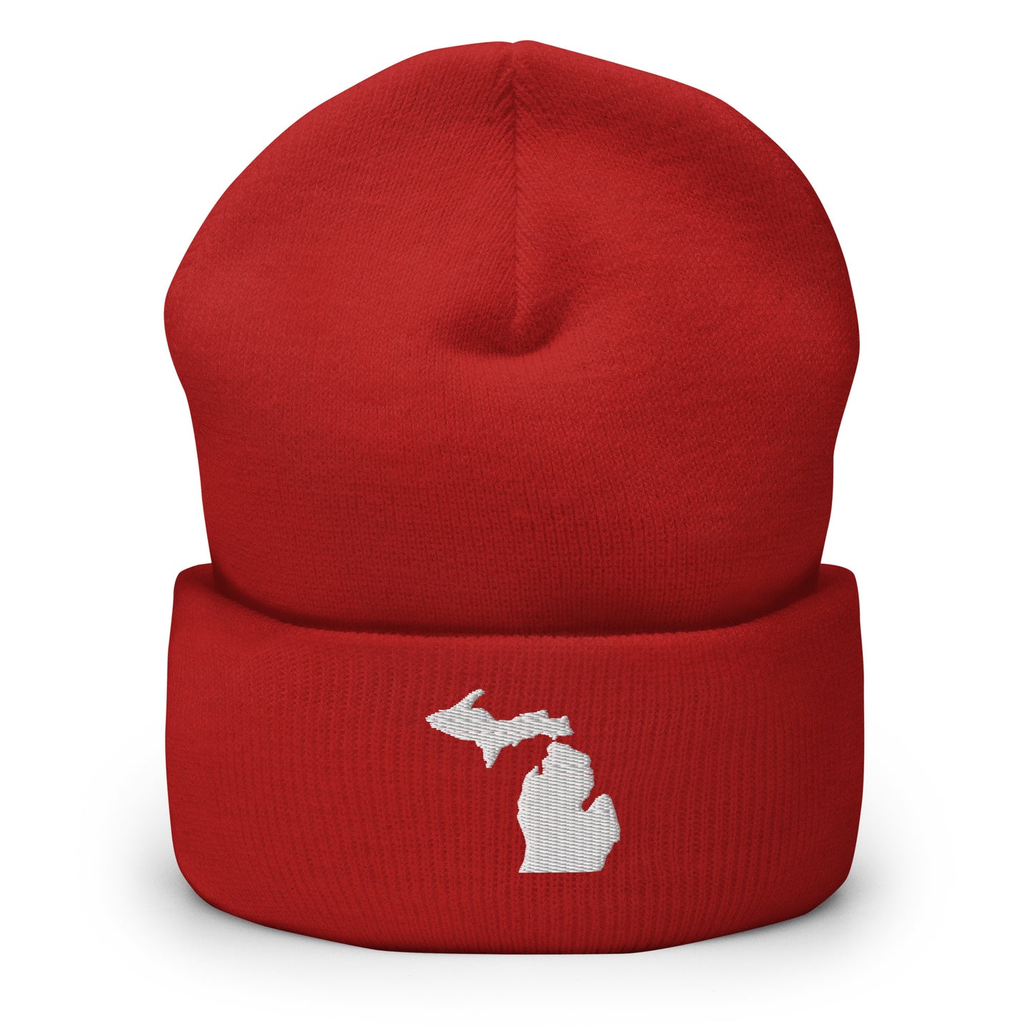 Michigan State Silhouette Cuffed Beanie Hat