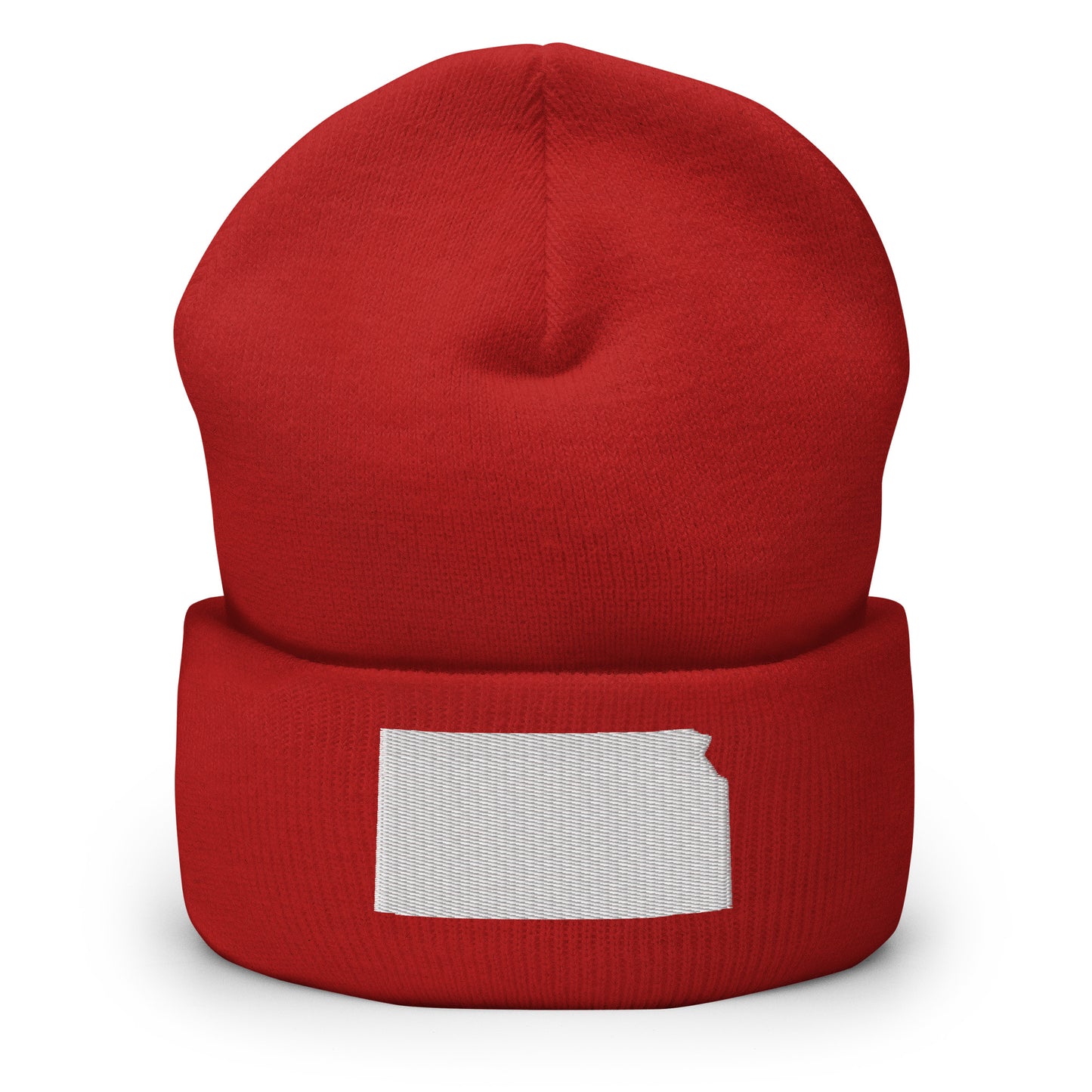 Kansas State Silhouette Cuffed Beanie Hat