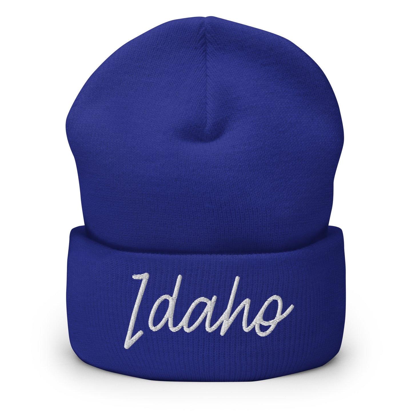 Idaho Retro Script Cuffed Beanie Hat