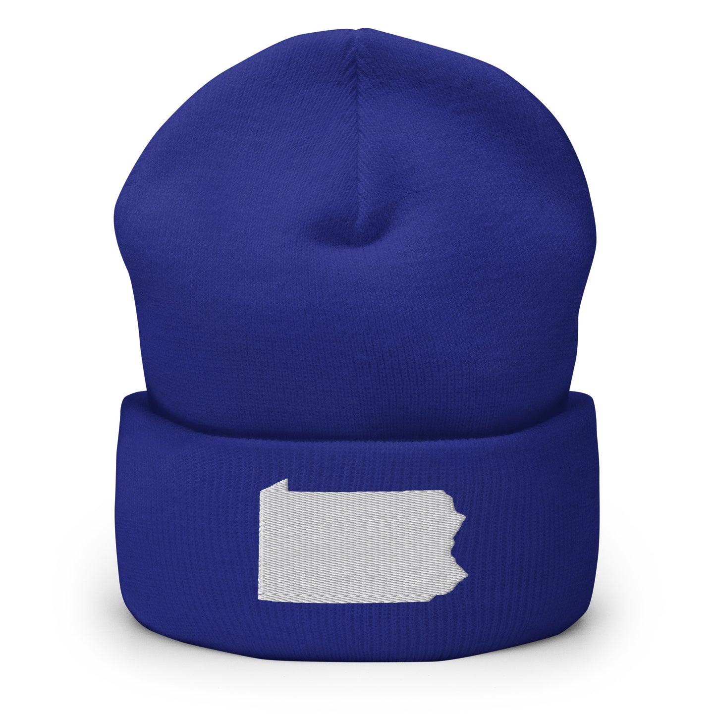Pennsylvania State Silhouette Cuffed Beanie Hat